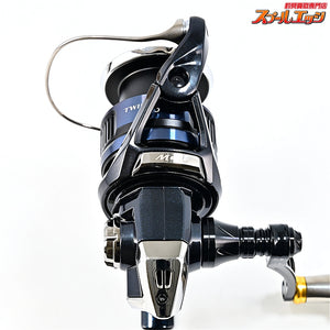 【シマノ】 25ツインパワー XD C3000XG ハイテン 55-60mmハンドル&リブレデルタノブ ファイヤーゴールド装着 SHIMANO TWIN POWER