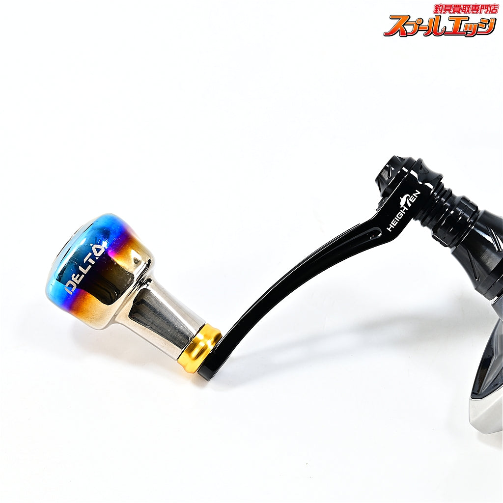 【シマノ】 25ツインパワー XD C3000XG ハイテン 55-60mmハンドル&リブレデルタノブ ファイヤーゴールド装着 SHIMANO TWIN POWER