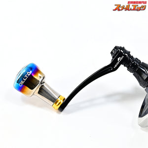 【シマノ】 25ツインパワー XD C3000XG ハイテン 55-60mmハンドル&リブレデルタノブ ファイヤーゴールド装着 SHIMANO TWIN POWER
