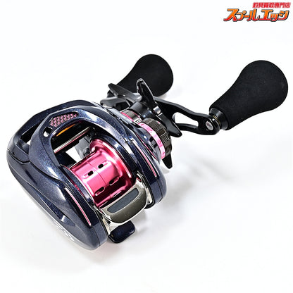 【ダイワ】 17紅牙 TW 4.9R-RM 100mmハンドル&カスタムハンドルノブ装着 DAIWA KOHGA