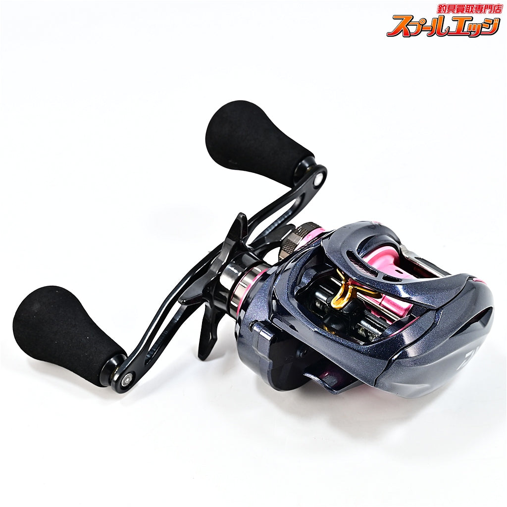 【ダイワ】 17紅牙 TW 4.9R-RM 100mmハンドル&カスタムハンドルノブ装着 DAIWA KOHGA