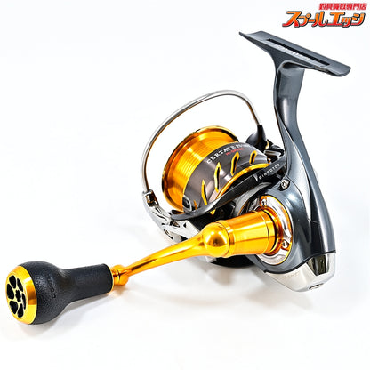 【ダイワ】 13セルテート 2510PE-H 55mmハンドル&ゴメクサス27mmカスタムハンドルノブ装着 DAIWA CERTATE