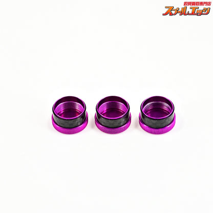 【ZPI】 カラーメカニカルキャップ MCR01-P パープル 13レボLTX/MGX/LT/LTZ用 3個セット ZPI