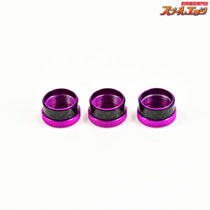 【ZPI】 カラーメカニカルキャップ MCR01-P パープル 13レボLTX/MGX/LT/LTZ用 3個セット ZPI
