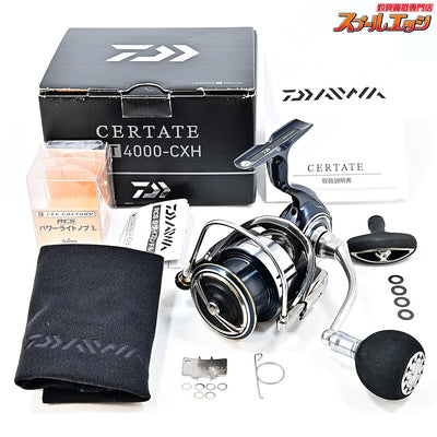 【ダイワ】 19セルテート LT 4000-CXH RCSパワーライトノブL装着 DAIWA CERTATE