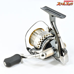 【シマノ】 01ステラ AR 2500 夢屋01ステラ50mmマシンカットハンドルLねじ込み式装着 FW2000S替えスプール&純正Sウエイト付 SHIMANO STELLA