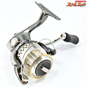【シマノ】 01ステラ AR 2500 夢屋01ステラ50mmマシンカットハンドルLねじ込み式装着 FW2000S替えスプール&純正Sウエイト付 SHIMANO STELLA