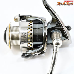 【シマノ】 01ステラ AR 2500 夢屋01ステラ50mmマシンカットハンドルLねじ込み式装着 FW2000S替えスプール&純正Sウエイト付 SHIMANO STELLA