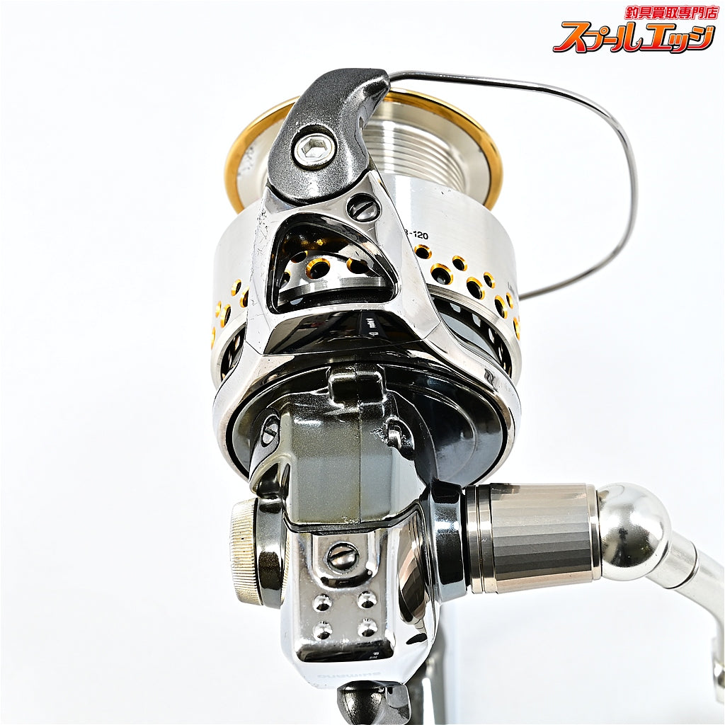 【シマノ】 01ステラ AR 2500 夢屋01ステラ50mmマシンカットハンドルLねじ込み式装着 FW2000S替えスプール&純正Sウエイト付 SHIMANO STELLA
