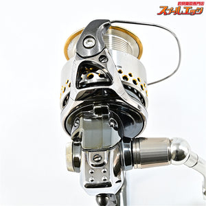 【シマノ】 01ステラ AR 2500 夢屋01ステラ50mmマシンカットハンドルLねじ込み式装着 FW2000S替えスプール&純正Sウエイト付 SHIMANO STELLA