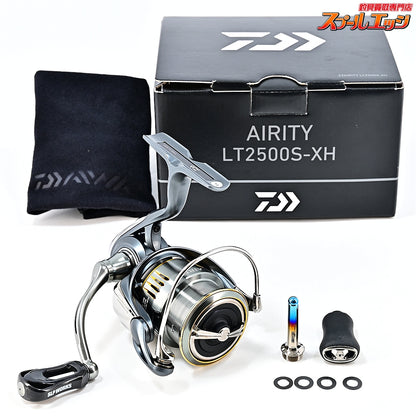 【ダイワ】 23エアリティ LT 2500S-XH SLPW Iシェイプザイオンノブ クリアブラック装着 MTCW ボディーバンパーシャフト1壱改チタン/オーロラ付 DAIWA AIRTY