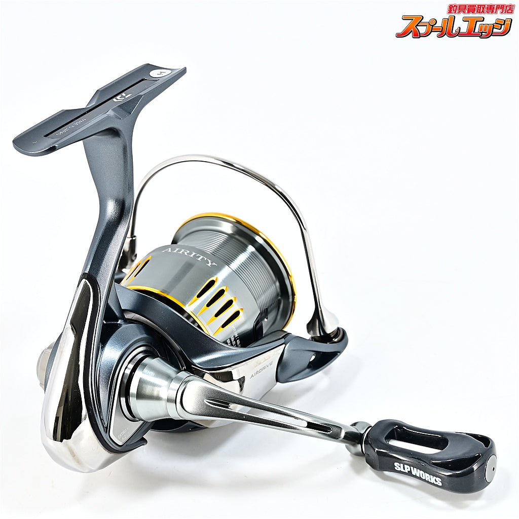 【ダイワ】 23エアリティ LT 2500S-XH SLPW Iシェイプザイオンノブ クリアブラック装着 MTCW ボディーバンパーシャフト1壱改チタン/オーロラ付 DAIWA AIRTY