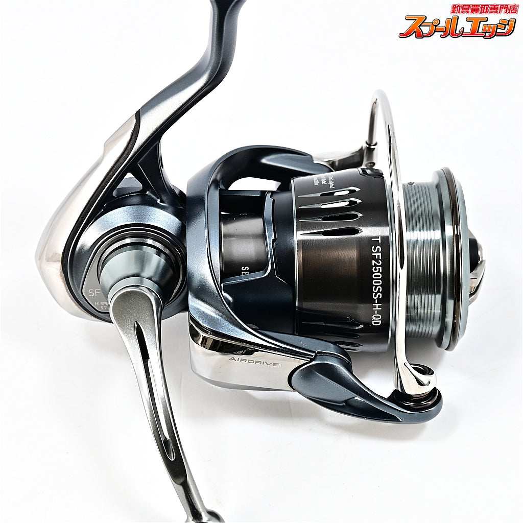 【ダイワ】 23エアリティ SF 2500SS-H-QD SLPW Iシェイプザイオンノブ クリアブラック装着 MTCW ボディーバンパーシャフト1壱改チタン/オーロラ付 DAIWA AIRTY
