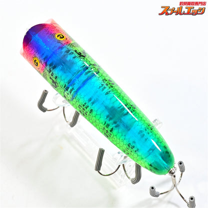 【レトロム】 ジャッティングジョー ライトブルー&グリーン 前山ベース トップウォーター RETROM MAEYAMA BASE Jutting joe K_060