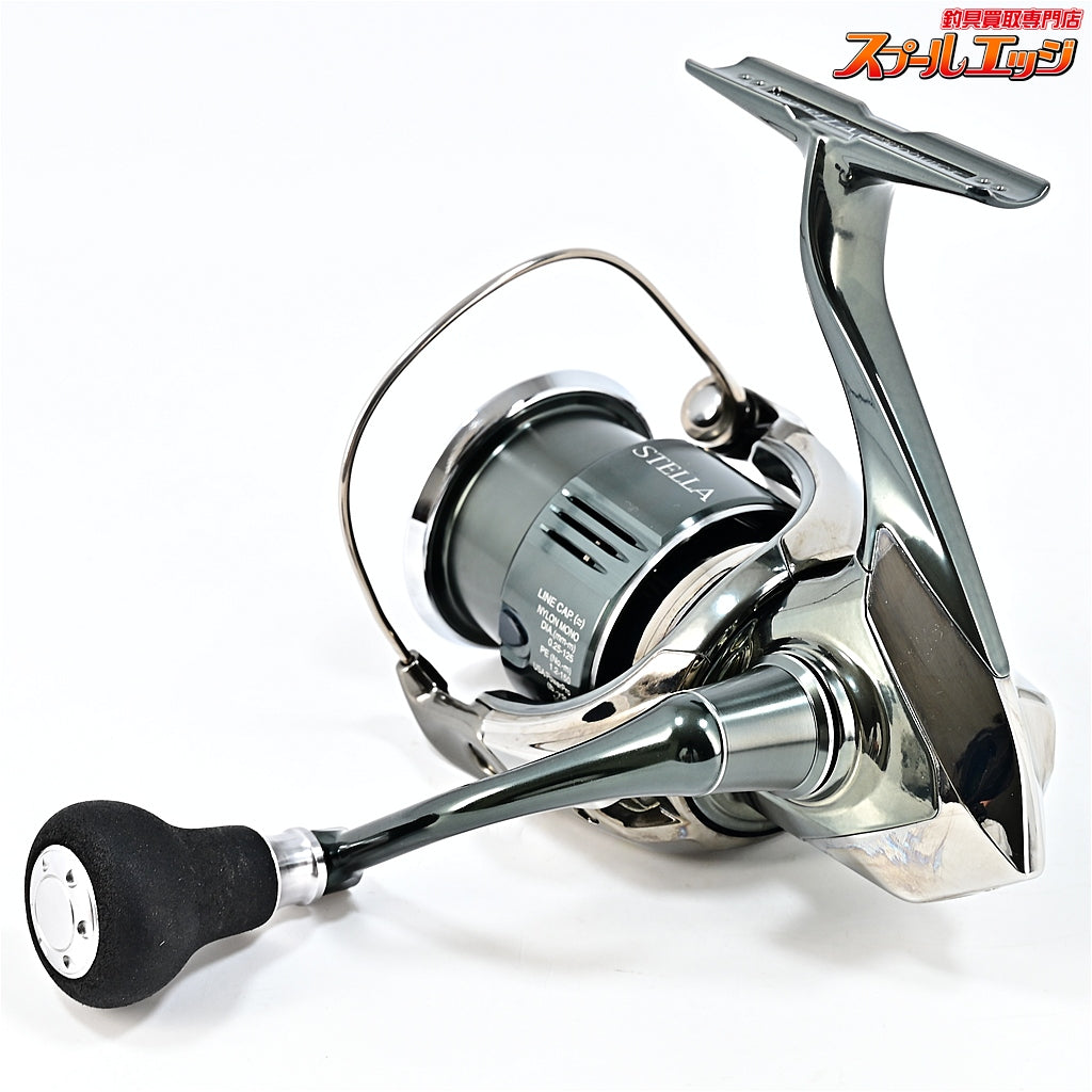 【シマノ】 22ステラ C3000MHG 夢屋ハンドルノブEVAラウンドS装着 SHIMANO STELLA