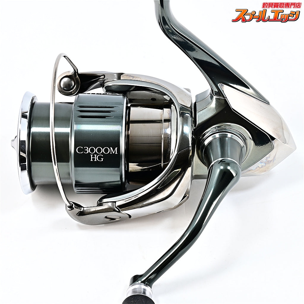 【シマノ】 22ステラ C3000MHG 夢屋ハンドルノブEVAラウンドS装着 SHIMANO STELLA