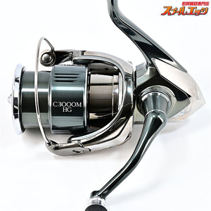 【シマノ】 22ステラ C3000MHG 夢屋ハンドルノブEVAラウンドS装着 SHIMANO STELLA