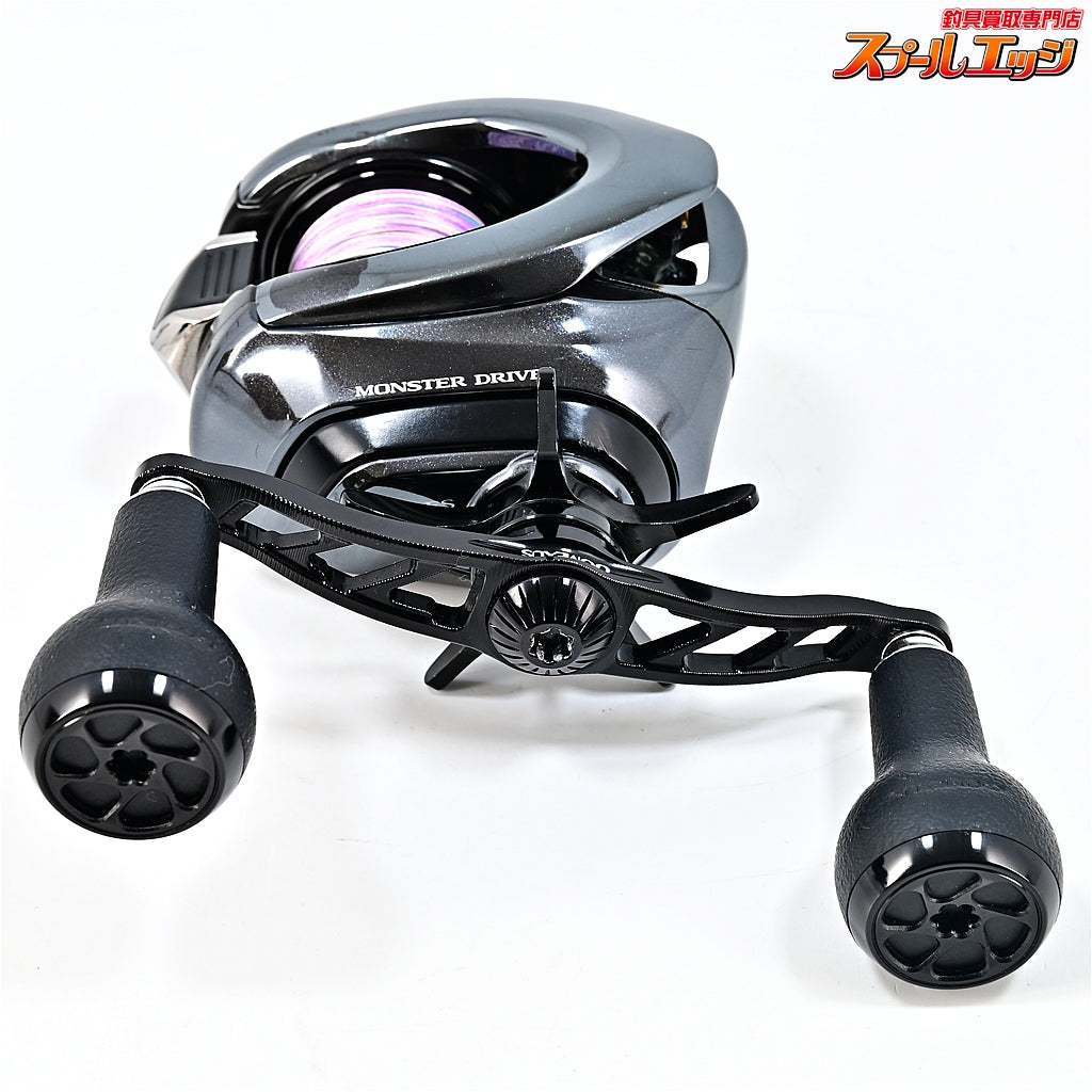 【シマノ】 18アンタレス DC MD XG ゴメクサス100mmハンドル&28mmノブ装着 SHIMANO ANTARES