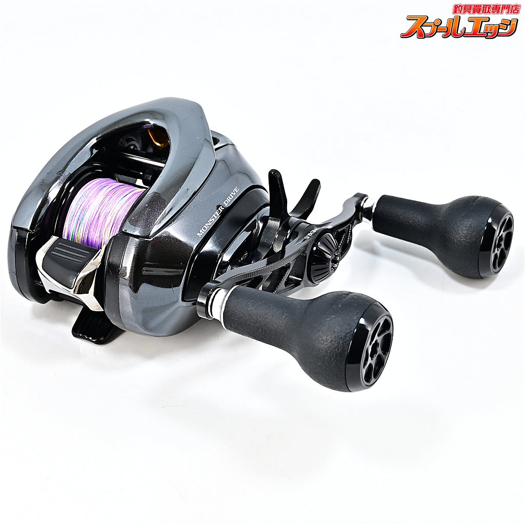 【シマノ】 18アンタレス DC MD XG ゴメクサス100mmハンドル&28mmノブ装着 SHIMANO ANTARES