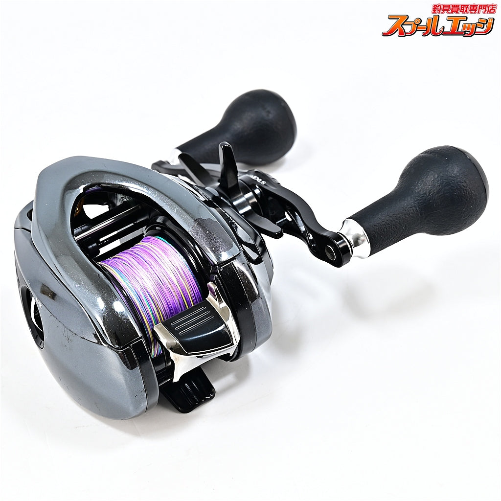【シマノ】 18アンタレス DC MD XG ゴメクサス100mmハンドル&28mmノブ装着 SHIMANO ANTARES