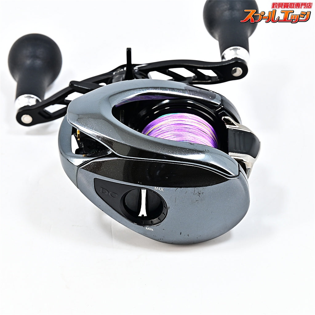 【シマノ】 18アンタレス DC MD XG ゴメクサス100mmハンドル&28mmノブ装着 SHIMANO ANTARES