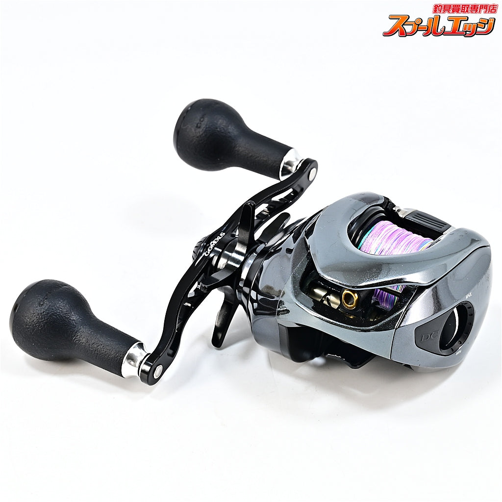 【シマノ】 18アンタレス DC MD XG ゴメクサス100mmハンドル&28mmノブ装着 SHIMANO ANTARES