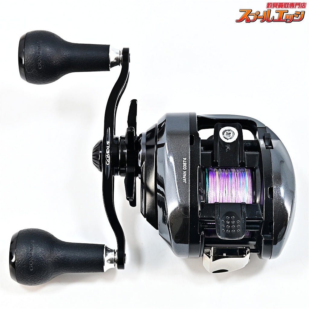 【シマノ】 18アンタレス DC MD XG ゴメクサス100mmハンドル&28mmノブ装着 SHIMANO ANTARES