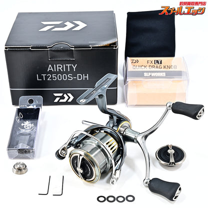 【ダイワ】 23エアリティ LT 2500S-DH MTCWバンパーシャフトチタンブルー&SLPWクイックドラグノブ装着 DAIWA AIRITY
