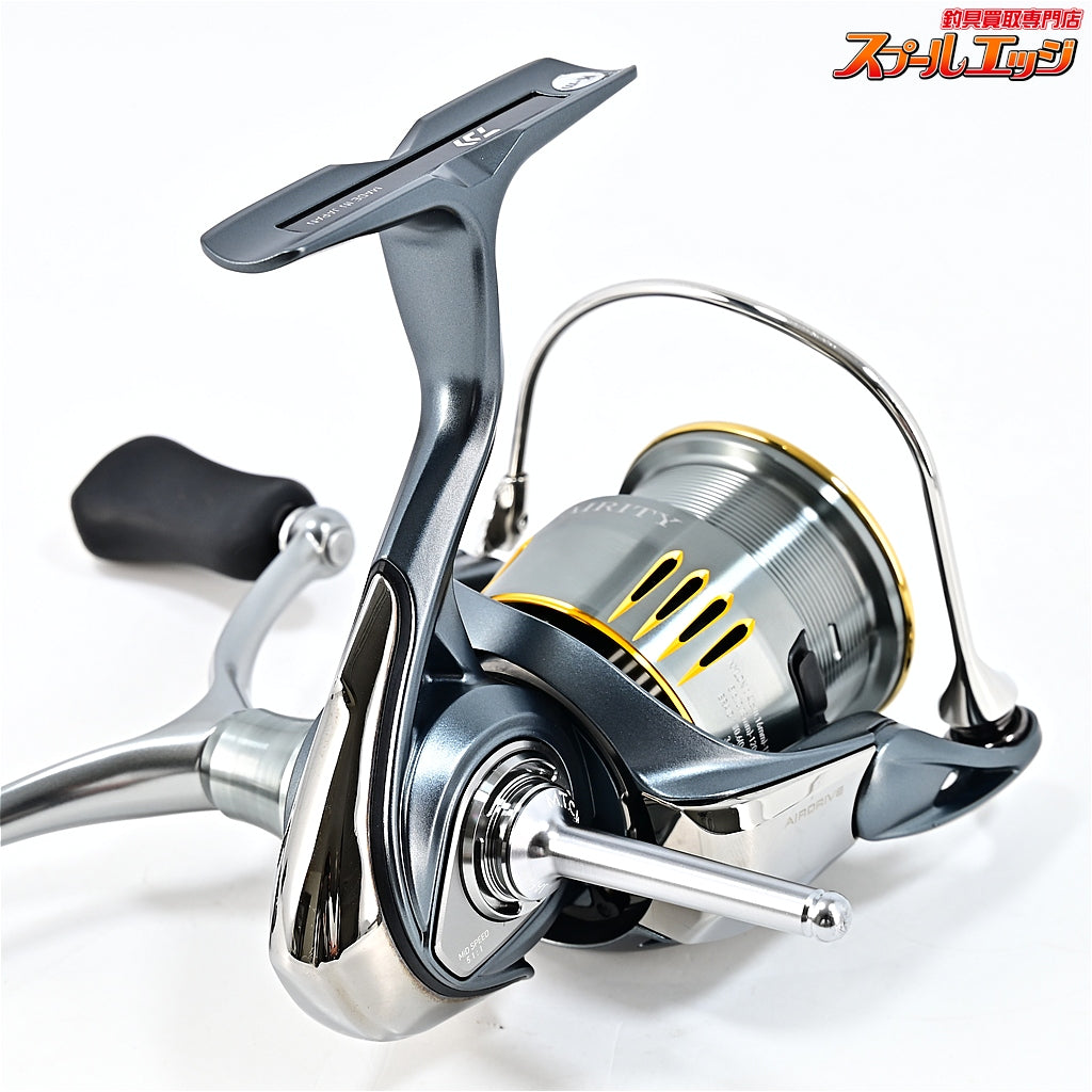 【ダイワ】 23エアリティ LT 2500S-DH MTCWバンパーシャフトチタンブルー&SLPWクイックドラグノブ装着 DAIWA AIRITY