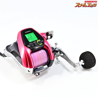 【シマノ】 15フォースマスター 3000 FFTカスタムピンク 使用距離55.3km 使用72.5時間 SHIMANO FORCE MASTER