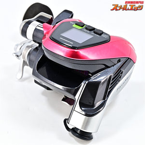 【シマノ】 15フォースマスター 3000 FFTカスタムピンク 使用距離55.3km 使用72.5時間 SHIMANO FORCE MASTER