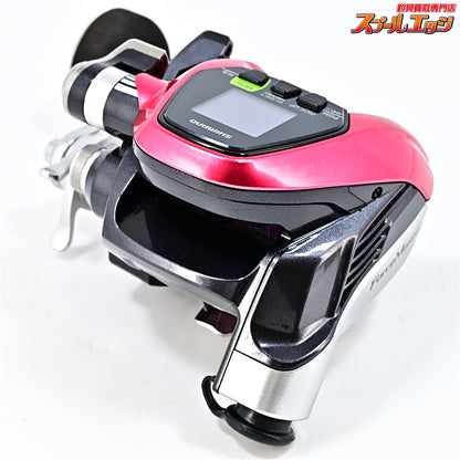 【シマノ】 15フォースマスター 3000 FFTカスタムピンク 使用距離55.3km 使用72.5時間 SHIMANO FORCE MASTER