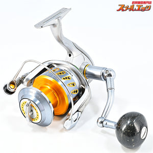【シマノ】 08ステラ SW8000HG 夢屋ウルトラライトカーボンハンドルノブ装着 SHIMANO STELLA SPARE SPOOL