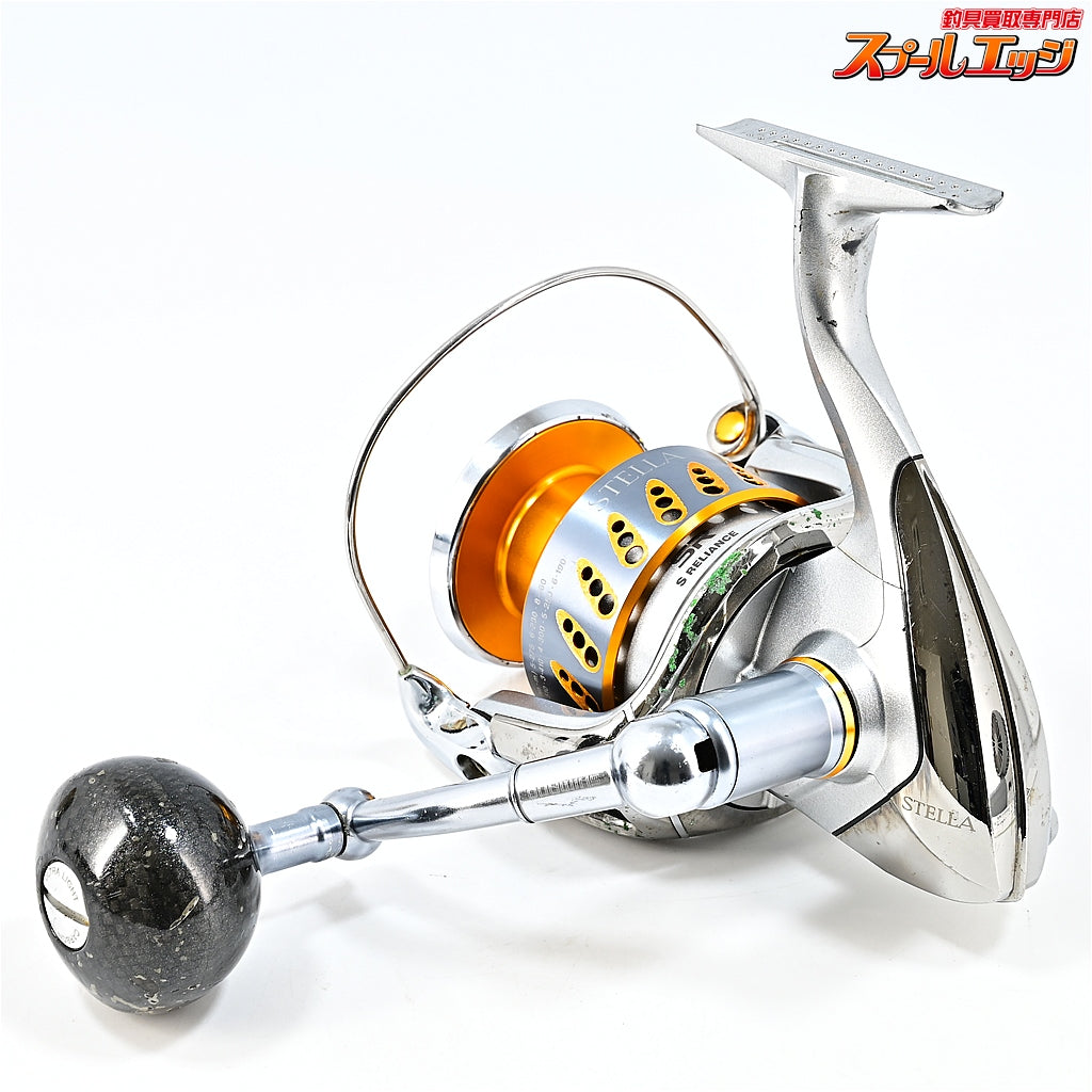 【シマノ】 08ステラ SW8000HG 夢屋ウルトラライトカーボンハンドルノブ装着 SHIMANO STELLA SPARE SPOOL