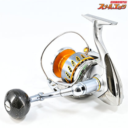 【シマノ】 08ステラ SW8000HG 夢屋ウルトラライトカーボンハンドルノブ装着 SHIMANO STELLA SPARE SPOOL