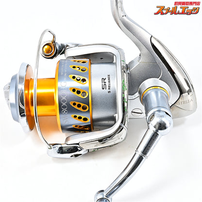 【シマノ】 08ステラ SW8000HG 夢屋ウルトラライトカーボンハンドルノブ装着 SHIMANO STELLA SPARE SPOOL
