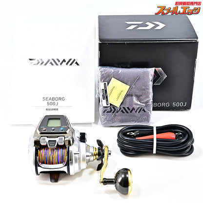 【ダイワ】 15シーボーグ 500J 使用距離0km 使用0時間 未使用PEライン装着 DAIWA SEABORG