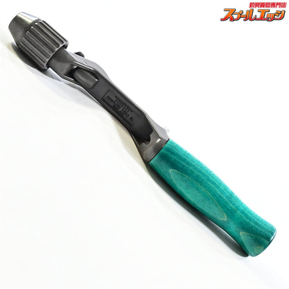 【ブライトリバー】 チャッカーグリップ アンティークメタル シングルハンドル スタビライズドウッド BRIGHT-LIVER CHUCKER GRIP K_060