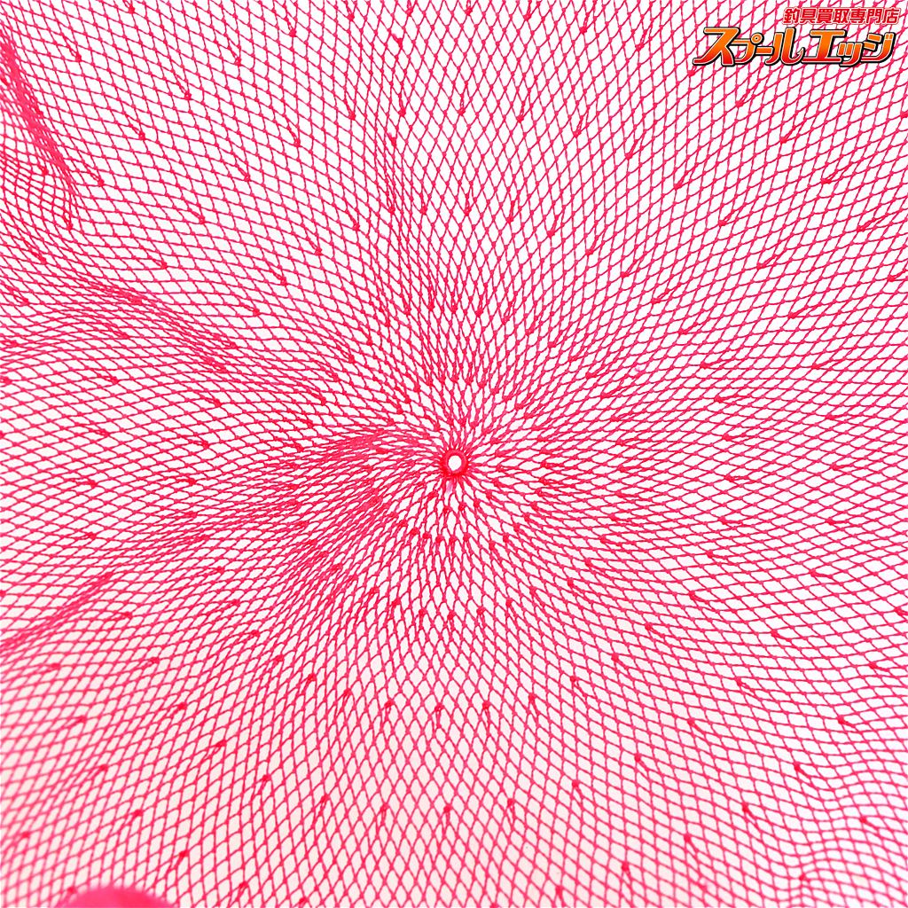 【双雲】 天然枠 玉網 研ぎ出し 赤 2mm網 段差枠 尺サイズ へら専科芳季 ヘラブナ K_100