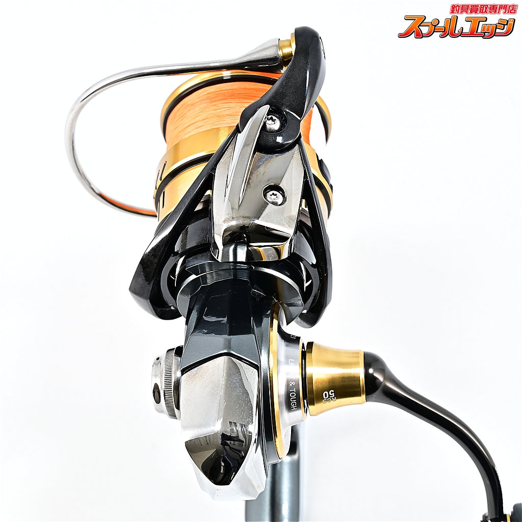 【ダイワ】 20ルビアス LT 2500S-DH RCS50mmハンドル&20ルビアス純正ノブ&SLPW LT2500S タイプαスプール シャンパンゴールド装着 DAIWA LUVIAS
