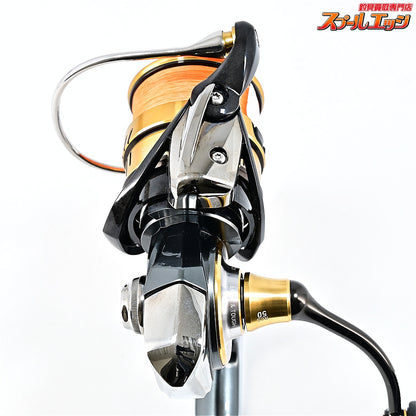 【ダイワ】 20ルビアス LT 2500S-DH RCS50mmハンドル&20ルビアス純正ノブ&SLPW LT2500S タイプαスプール シャンパンゴールド装着 DAIWA LUVIAS