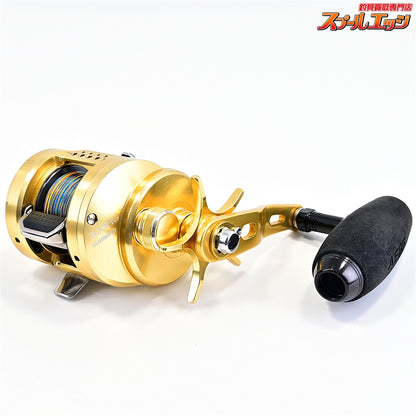 【シマノ】 15オシアコンクエスト 300HG スタジオオーシャンマーク AE85ハンドルノブ ブラック装着 SHIMANO OCEA CONQUEST