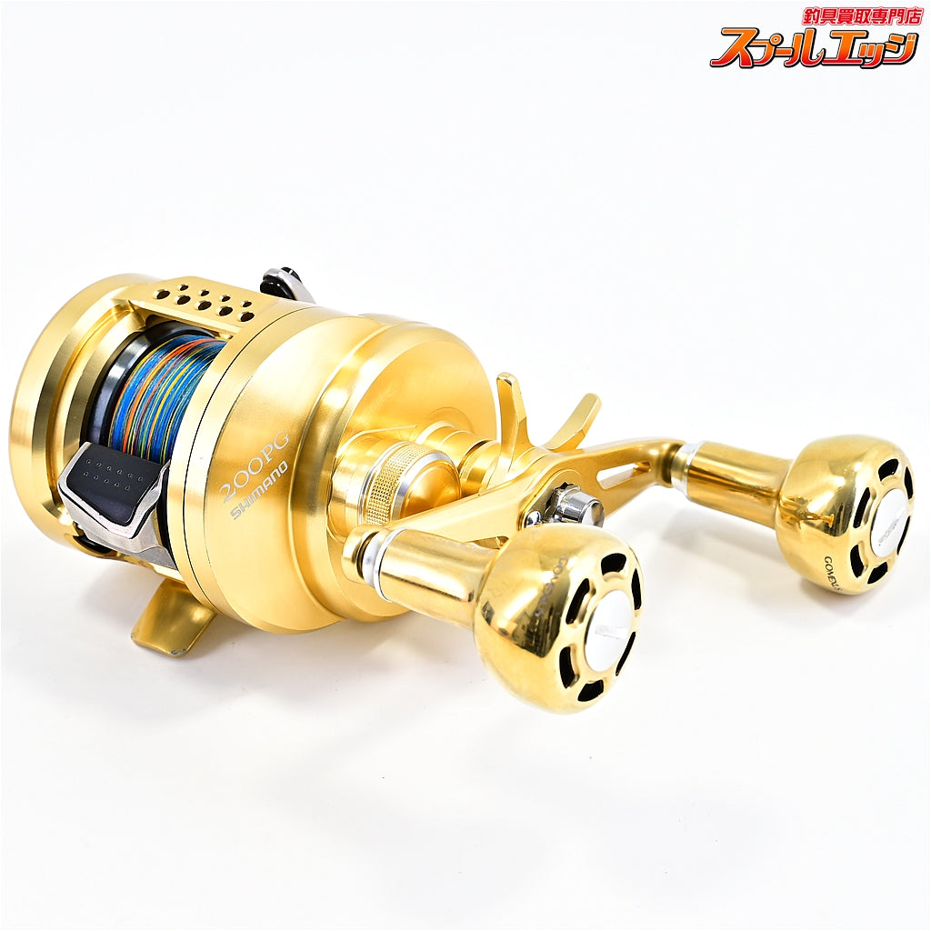 【シマノ】 15オシアコンクエスト 200PG ゴメクサス カスタムハンドルノブ30mm装着 SHIMANO OCEA CONQUEST