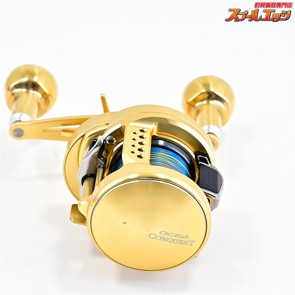 【シマノ】 15オシアコンクエスト 200PG ゴメクサス カスタムハンドルノブ30mm装着 SHIMANO OCEA CONQUEST