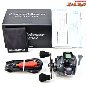 【シマノ】 22フォースマスター 201DH 使用距離6.1km 使用13時間 SHIMANO FORCE MASTER