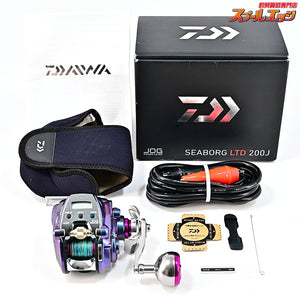 【ダイワ】 17シーボーグ LTD 200J 使用距離27.8km 使用71時間 限定リミテッド ネオプレーンケース付 DAIWA SEABORG LTD LIMITED