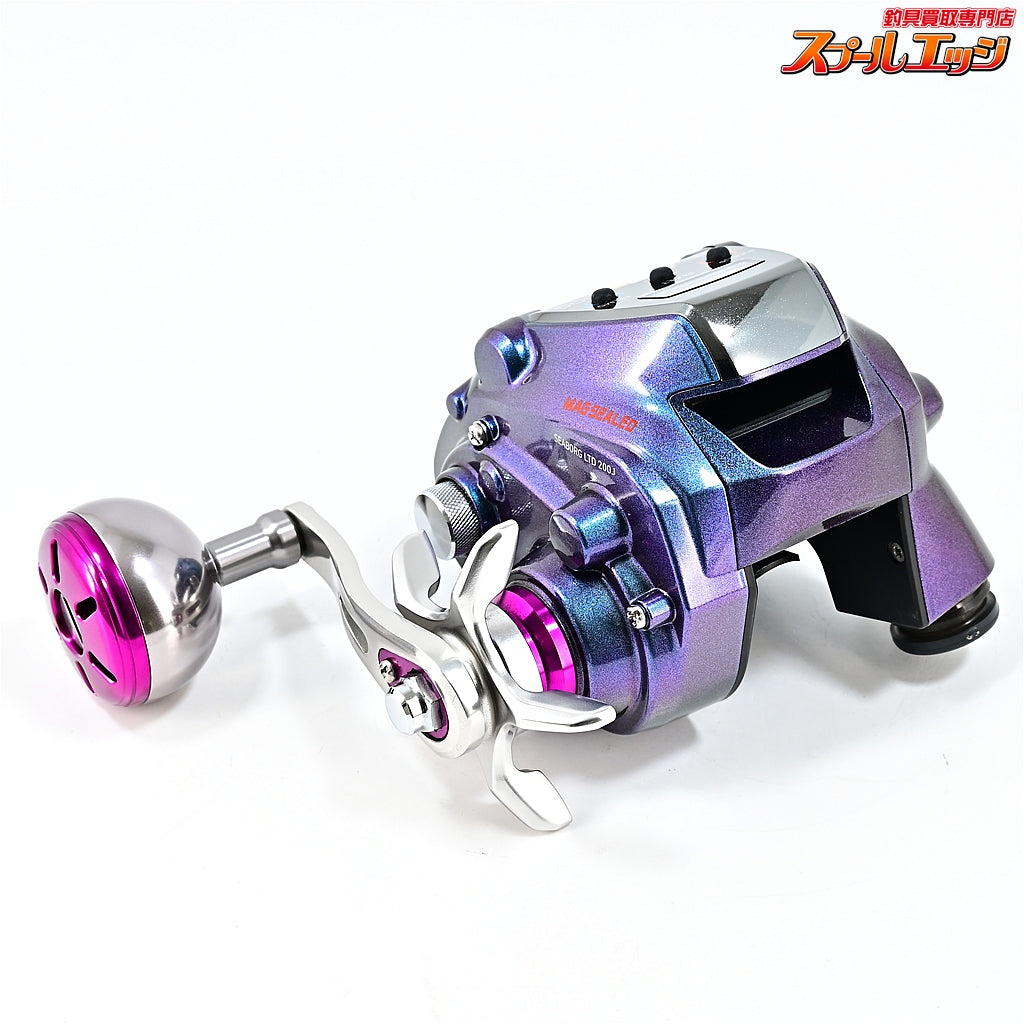 【ダイワ】 17シーボーグ LTD 200J 使用距離27.8km 使用71時間 限定リミテッド ネオプレーンケース付 DAIWA SEABORG LTD LIMITED
