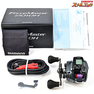 【シマノ】 22フォースマスター 201DH 使用距離27km 使用73.5時間 SHIMANO ForceMaster