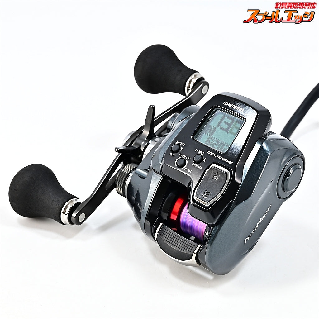 【シマノ】 22フォースマスター 201DH 使用距離27km 使用73.5時間 SHIMANO ForceMaster