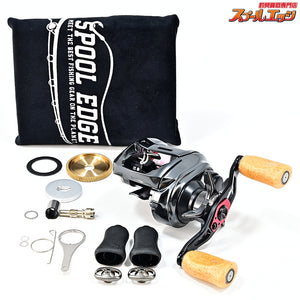 【ダイワ】 20アルファス エア TW 8.6L SLPW7.1ギアレシオチューン&純正ドラグクリッカー&コルクノブクリア装着 DAIWA ALPHAS AIR